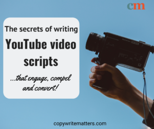 The secrets of writing youtube video scripts.