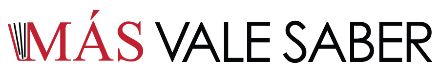 The logo for más vale saber.