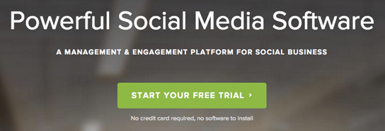 Call to action button - Social Sprout