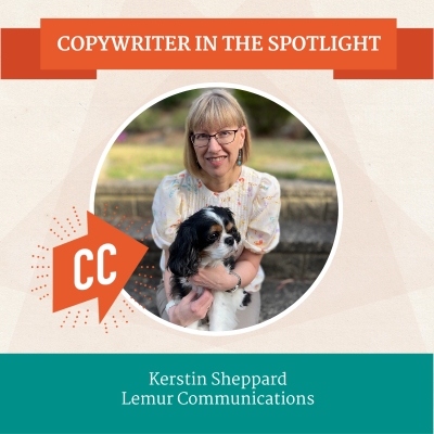 CC Copywriting in the Spotlight 2020 Kerstin Sheppard The Confident Copywriter in the Spotlight